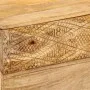 TV-Schrank aus massivem Mangoholz, 110 x 30 x 40 cm von vidaXL, TV-Möbel - Ref: Foro24-246144, Preis: 304,91 €, Rabatt: %