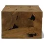 Brauner Couchtisch aus echtem Teakholz, 50x50x35 cm von vidaXL, Couchtisch - Ref: Foro24-244557, Preis: 226,52 €, Rabatt: %
