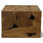 Brown genuine teak coffee table 50x50x35 cm by vidaXL, Coffee table - Ref: Foro24-244557, Price: 216,97 €, Discount: %