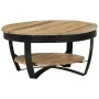 Rough mango wood coffee table 65x32 cm by vidaXL, Coffee table - Ref: Foro24-244675, Price: 122,83 €, Discount: %