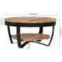 Rough mango wood coffee table 65x32 cm by vidaXL, Coffee table - Ref: Foro24-244675, Price: 122,83 €, Discount: %