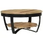 Rough mango wood coffee table 65x32 cm by vidaXL, Coffee table - Ref: Foro24-244675, Price: 122,83 €, Discount: %
