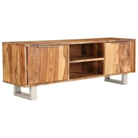 Sheesham TV-Möbel aus Massivholz mit Honig-Finish 118x30x40 cm von vidaXL, TV-Möbel - Ref: Foro24-246203, Preis: 143,31 €, Ra...