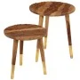Coffee tables 2 units solid sheesham wood by vidaXL, Coffee table - Ref: Foro24-246231, Price: 80,42 €, Discount: %