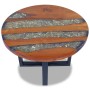 Teak resin coffee table 60 cm by vidaXL, Coffee table - Ref: Foro24-243466, Price: 153,13 €, Discount: %