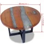 Couchtisch aus Teakharz, 60 cm von vidaXL, Couchtisch - Ref: Foro24-243466, Preis: 150,73 €, Rabatt: %