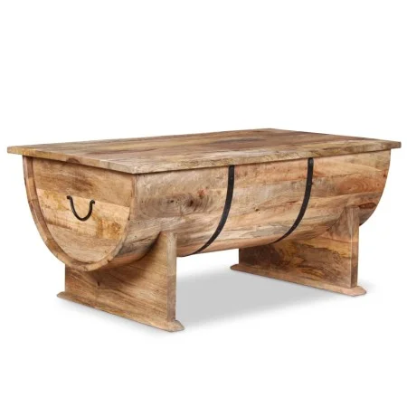 Solid mango wood coffee table 88x50x40 cm by vidaXL, Coffee table - Ref: Foro24-243977, Price: 186,86 €, Discount: %