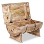 Mesa de centro de madera maciza de mango 88x50x40 cm de vidaXL, Mesas de centro - Ref: Foro24-243977, Precio: 182,55 €, Descu...