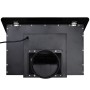 Black tempered glass extractor hood with 600 mm screen by vidaXL, Extractors - Ref: Foro24-241215, Price: 145,58 €, Discount: %