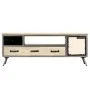Mueble para TV de madera de mango maciza y acero 120x30x45 cm de vidaXL, Muebles TV - Ref: Foro24-246282, Precio: 184,75 €, D...