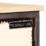 Mueble para TV de madera de mango maciza y acero 120x30x45 cm de vidaXL, Muebles TV - Ref: Foro24-246282, Precio: 196,83 €, D...