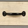 TV-Schrank aus massivem Mangoholz und Stahl, 120 x 30 x 45 cm von vidaXL, TV-Möbel - Ref: Foro24-246282, Preis: 196,90 €, Rab...