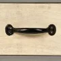 TV-Schrank aus massivem Mangoholz und Stahl, 120 x 30 x 45 cm von vidaXL, TV-Möbel - Ref: Foro24-246282, Preis: 184,75 €, Rab...