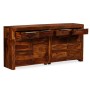 Solid sheesham wood sideboard 160x35x75 cm by vidaXL, Sideboards - Ref: Foro24-243943, Price: 625,50 €, Discount: %