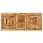 Schreibtisch aus massivem Mangoholz 118x50x75 cm von vidaXL, Schreibtische - Ref: Foro24-246338, Preis: 214,53 €, Rabatt: %