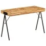 Schreibtisch aus massivem Mangoholz 118x50x75 cm von vidaXL, Schreibtische - Ref: Foro24-246338, Preis: 214,53 €, Rabatt: %