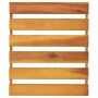Folding shelf 3 heights brown acacia wood 43x31x63 cm by vidaXL, Bookcases and shelves - Ref: Foro24-153329, Price: 40,39 €, ...