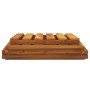 Klappregal 3 Höhen braunes Akazienholz 43x31x63 cm von vidaXL, Bücherregale und Regale - Ref: Foro24-153329, Preis: 41,19 €, ...