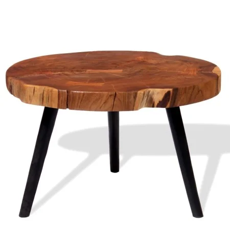 Solid acacia wood log coffee table (55-60)x40 cm by vidaXL, Coffee table - Ref: Foro24-243957, Price: 154,82 €, Discount: %