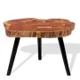 Solid acacia wood log coffee table (55-60)x40 cm by vidaXL, Coffee table - Ref: Foro24-243957, Price: 154,82 €, Discount: %