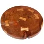 Solid acacia wood log coffee table (55-60)x40 cm by vidaXL, Coffee table - Ref: Foro24-243957, Price: 154,82 €, Discount: %