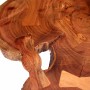Mesa de centro de tronco madera maciza de acacia (55-60)x40 cm de vidaXL, Mesas de centro - Ref: Foro24-243957, Precio: 157,9...