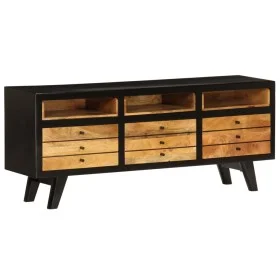 TV-Schrank aus massivem Mangoholz, 120 x 30 x 50 cm von vidaXL, TV-Möbel - Ref: Foro24-246326, Preis: 186,09 €, Rabatt: %