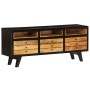 TV-Schrank aus massivem Mangoholz, 120 x 30 x 50 cm von vidaXL, TV-Möbel - Ref: Foro24-246326, Preis: 187,72 €, Rabatt: %