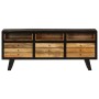 TV-Schrank aus massivem Mangoholz, 120 x 30 x 50 cm von vidaXL, TV-Möbel - Ref: Foro24-246326, Preis: 187,72 €, Rabatt: %