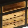 Solid mango wood TV cabinet 120x30x50 cm by vidaXL, TV Furniture - Ref: Foro24-246326, Price: 186,09 €, Discount: %