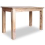 Esstisch aus recyceltem Massivholz, 120 x 60 x 77 cm von vidaXL, Küchen- und Esstische - Ref: Foro24-244496, Preis: 298,59 €,...
