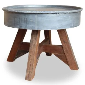 Silver recycled solid wood coffee table 60x45 cm by vidaXL, Coffee table - Ref: Foro24-244511, Price: 148,89 €, Discount: %