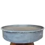 Mesa de centro de madera maciza reciclada plateado 60x45 cm de vidaXL, Mesas de centro - Ref: Foro24-244511, Precio: 148,89 €...