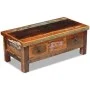 Coffee table with drawers solid recycled wood 90x45x35 cm by vidaXL, Coffee table - Ref: Foro24-243321, Price: 263,54 €, Disc...