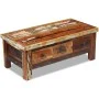 Coffee table with drawers solid recycled wood 90x45x35 cm by vidaXL, Coffee table - Ref: Foro24-243321, Price: 263,54 €, Disc...