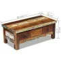 Coffee table with drawers solid recycled wood 90x45x35 cm by vidaXL, Coffee table - Ref: Foro24-243321, Price: 263,54 €, Disc...