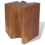 Hocker aus massivem Teakholz von vidaXL, Klapphocker und Stühle - Ref: Foro24-243469, Preis: 133,22 €, Rabatt: %