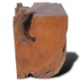 Solid teak wood stool by vidaXL, Folding stools and chairs - Ref: Foro24-243469, Price: 136,65 €, Discount: %