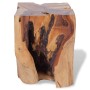 Solid teak wood stool by vidaXL, Folding stools and chairs - Ref: Foro24-243469, Price: 136,65 €, Discount: %
