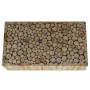 Mesa de centro de teca genuina 90x50x30 cm de vidaXL, Mesas de centro - Ref: Foro24-244556, Precio: 167,72 €, Descuento: %