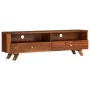 Recycled solid wood TV cabinet 140x30x40 cm by vidaXL, TV Furniture - Ref: Foro24-246675, Price: 280,41 €, Discount: %