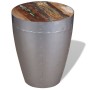 Recycled solid wood aviator stool by vidaXL, Folding stools and chairs - Ref: Foro24-244243, Price: 94,83 €, Discount: %