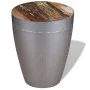 Recycled solid wood aviator stool by vidaXL, Folding stools and chairs - Ref: Foro24-244243, Price: 93,44 €, Discount: %
