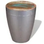 Recycled solid wood aviator stool by vidaXL, Folding stools and chairs - Ref: Foro24-244243, Price: 93,44 €, Discount: %