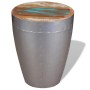 Taburete de aviador madera maciza reciclada de vidaXL, Taburetes y sillas plegables - Ref: Foro24-244243, Precio: 94,77 €, De...