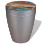 Fliegerhocker aus recyceltem Massivholz von vidaXL, Klapphocker und Stühle - Ref: Foro24-244243, Preis: 94,83 €, Rabatt: %