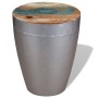 Fliegerhocker aus recyceltem Massivholz von vidaXL, Klapphocker und Stühle - Ref: Foro24-244243, Preis: 94,83 €, Rabatt: %