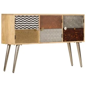 Sideboard aus massivem Mangoholz, 120 x 30 x 75 cm von vidaXL, Sideboards - Ref: Foro24-247341, Preis: 177,05 €, Rabatt: %