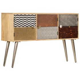 Solid mango wood sideboard 120x30x75 cm by vidaXL, Sideboards - Ref: Foro24-247341, Price: 179,15 €, Discount: %