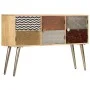 Sideboard aus massivem Mangoholz, 120 x 30 x 75 cm von vidaXL, Sideboards - Ref: Foro24-247341, Preis: 177,05 €, Rabatt: %